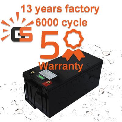 China Solar Battery Lifepo4 Lithium 12v 200ah Lifepo4 Batteries 24v 48ah 50ah 120ah 150ah 300ah Motorhome Hybrid Vehicle Solar Battery Pack for sale