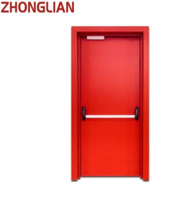 China Fire prevention 120minutes Hollow Metal Fire Rated Steel Door for Emergency Exit for sale