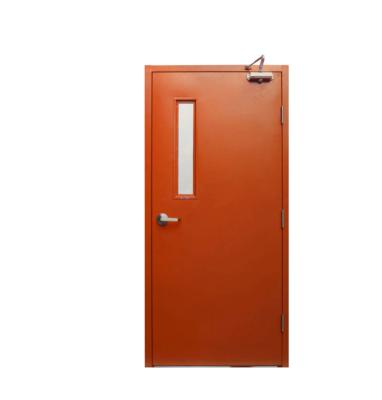 China 2022 Cheap Fire Protection China Swing Fire Rated Hollow Metal Doors With Hardware for sale