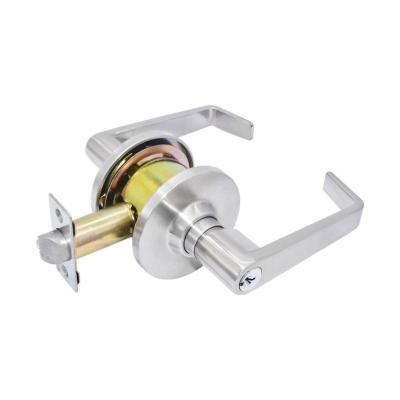 China High Quality Metal Door Lever Handle Lock Hardware Accessories Zinc Alloy Tubular Lockset For Commerical Door for sale