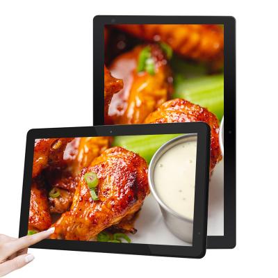 China restaurant wall mounted table top hd sex video network lcd commercial advertising digital display media player screen for sale