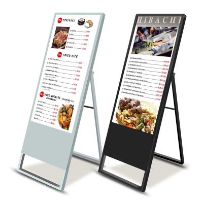 China Customize Signage display capacitive touch screen android led lcd portable indoor advertising display for sale