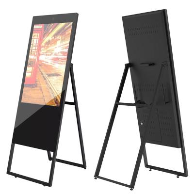 China 32 to 65 inch high brightness A grade new panel touch screen android wifi advertising led display for sale