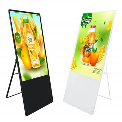 China Factory supply 43 Inch Portable Android Digital Poster Indoor Lcd Advertising Android Digital Signage for sale