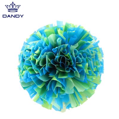 China PE Dance Party Shiny Materials Cheer Pom Hand Held Poms For Cheerleading for sale