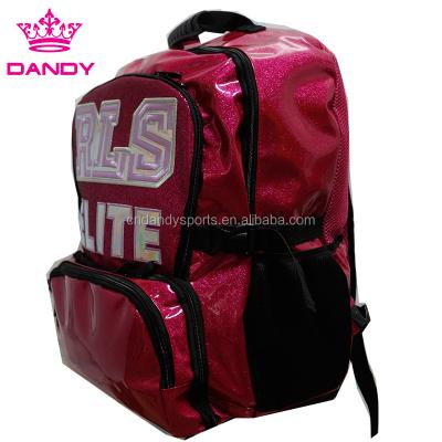 China Waterproof High Quality Cheer Sports Backpack With Footprint Cheerleading Backpack for sale