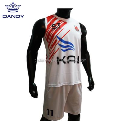 China High Quality Wholesale Anti-UV Basketball Tank Top Custom Team Polyester for sale