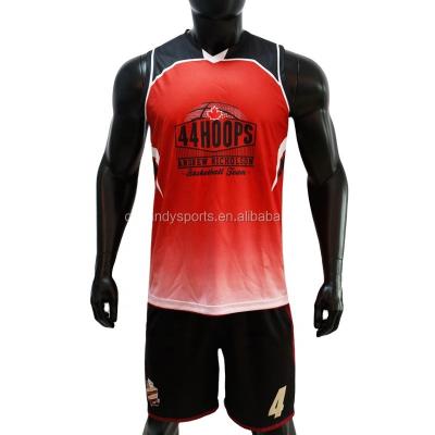 China New Design Antibacterial Sublimation Singlet Basketball Singlet Basketball Tank Top 1 Comfortable Quick Dry Buyer for sale