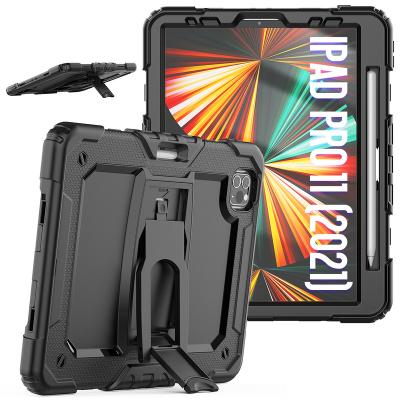 China For iPad Air 5 2022 Silicone Kickstand Heavy Duty Rugged Case For Ipad Air 5 10.9 Inch Shockproof Cover For Ipad Air 2022 for sale