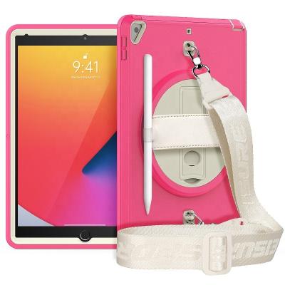 China 2021 new fashion case 3-layer protectors for ipad 9th generation 10.2 inch case for sale