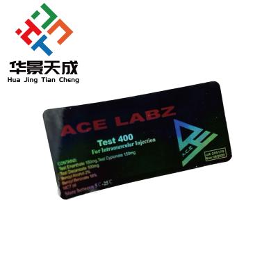 China Customized Bottle Sticker Label With Permanent Adhesive For High Standards for sale