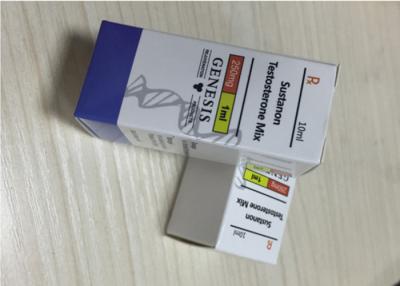 China Recyclable Material 10ml Vial Boxes / vial Box Packing CMYK Color Printing for sale