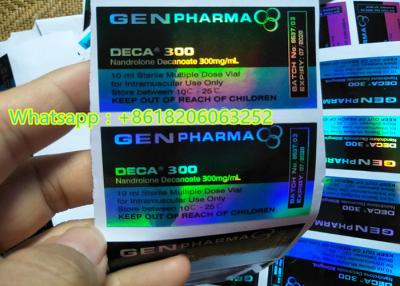 Κίνα Multi Colored Prescription Bottle Label Matte Laminating Gold Foil Paper Material προς πώληση