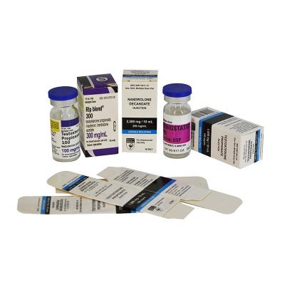 China Recyclable and Glossy 10ml Vial Cardboard Packaging Box for Pharmaceutical Products zu verkaufen