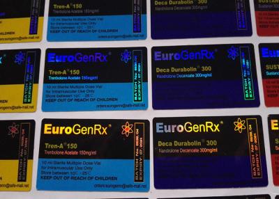 China Euro Gen Rx Deisgn medicatie-etiketstickers, sterke zelfklevende apotheeketikettenstickers Te koop