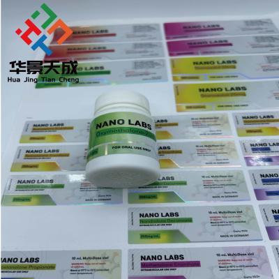 China MK 677 Geneesmiddelen Anabole pillen Flessen Etiketten Te koop