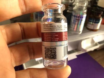 Κίνα Διαυγές καφέ 10 ml γυάλινα φιαλίδια μικρά γυάλινα μπουκάλια για ένεση υγρού ελαίου προς πώληση