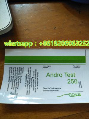 China Androl Test 250 10 ml Durchstechflaschen Etiketten Steroid Injektionsetiketten mit hochwertigem PVC-Material zu verkaufen