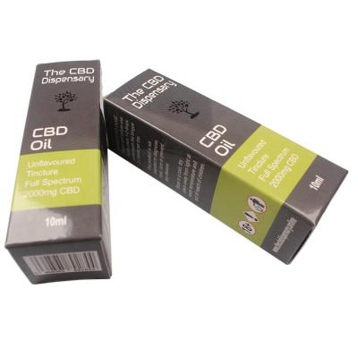 China 350gsm Paper 10ml Vial Boxes 6x2.5x2.5cm para envases de viales en venta