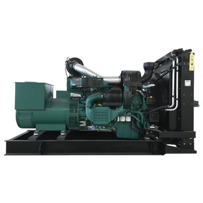 China reliability quality VOLVO 250kw generator power open muffler for sale diesel generator 8 hours or 24 hours optional for sale