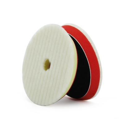 China New Trending High Efficiency Hongjie Japan Wool Polishing Manufacturer Pads For Car Wool Protection Best Selling Polishing Heavy Cutting 4/5/6 Inch for sale