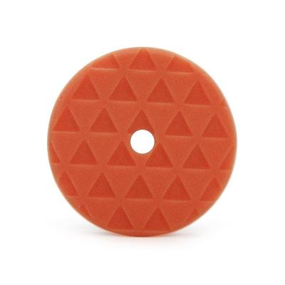 China Hongjie 5 Inch 125mm Movable Detail DA Car Polish Pads Car Polishing Pads Japan Sponge Polish Pad for sale