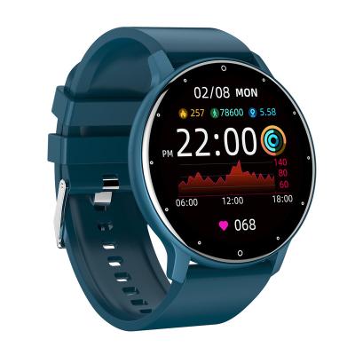 China ZL02D Touch Screen Heart Rate Blood Pressure Monitor Waterproof Sports DaFit APP GR5515 Chip Waterproof Smartwatch for sale