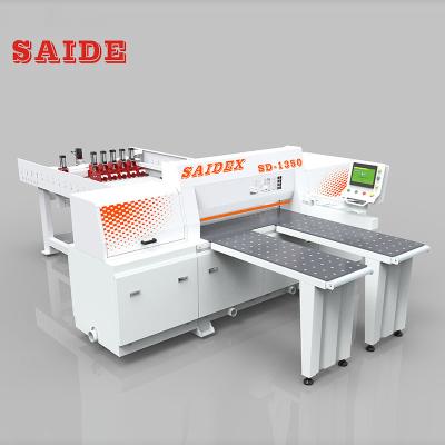 Chine 1350mm précision machine de coupe acrylique a vu épaisseur 60mm 11kw à vendre