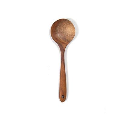 China Sustainable Wooden Spoons For Cooking Cooking Utensil Non-Stick Wood Spoons Natural Teak Kitchen Utensils Set Of 7 PCS for sale