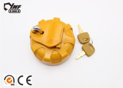 China Yellow Color Excavator Components / SH Diesel Fuel Tank Cover YNF02222 for sale