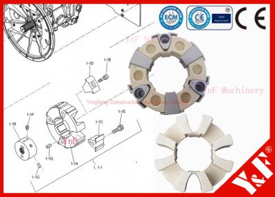 China Coupling for Kawasaki K3V180DT Hydraulic Pump Shaft Power Transmission Shaft Coupling for sale