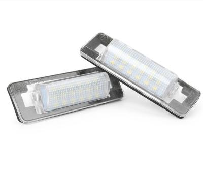 China Led License Plate Light Car LED License Plate Light License Lamp For Mercedes Benz W210 4D Sedan W202 4D Sedan Facelift for sale