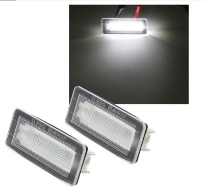 China Aluminum+Error Free PC LED License Plate Number Light Lamp For Benz Smart Fortwo Coupe Convertible 450 451 W450 W453 for sale