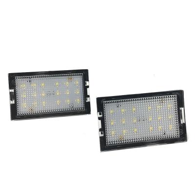 China Aluminum+PC No Error LED License Plate Lights For Land Rover Discover LR3 LR4 Freelander LR2 Rover Sport L320 Range for sale