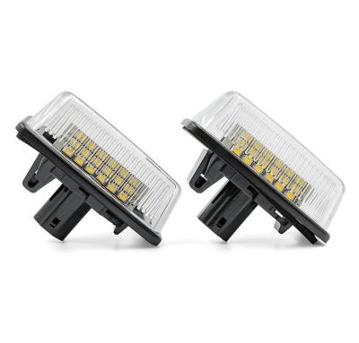 China Aluminum+PC LED License Number Number Plate Lights For Toyota Corolla E11 Crown S180 Starlet EP91 Vios Previa ACR50 GSR50 for sale