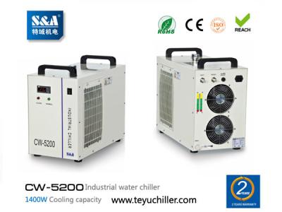 China S&A CW-5200 water cooled chiller for cooling UVLED exposure machine for sale