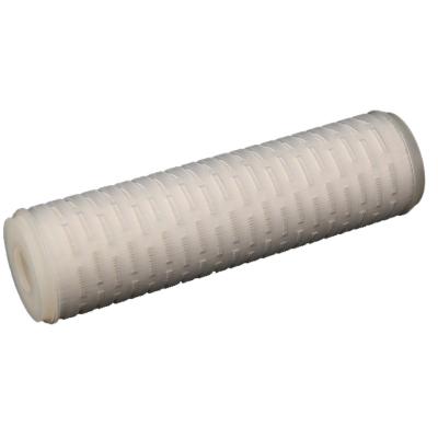 China Eco - Friendly Easy Operation Filter 0.2 Micron Pvdf Membrane Pleated Cartridge Filter for sale