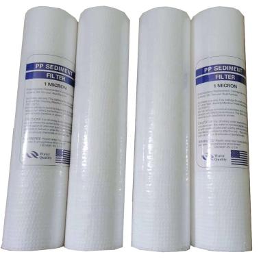 China Good Filtration PP Water Filter Element Nonwoven Material Core And Material Cage Resistance Performance Food Filt Element for sale