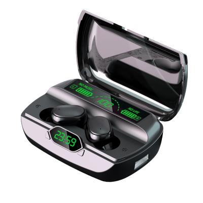 China Newest Mini Portable G6 2021 mini led display sports earphone waterproof wireless earbuds genuine with microphone for sale