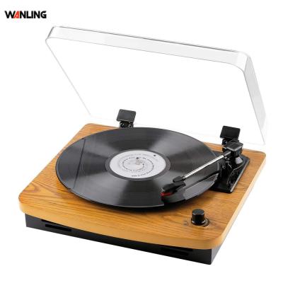 China PC link to record from LP to PC in mp3 format Crosley retro portable belt operated turntable with red diamond needle for sale