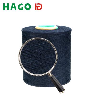 China Sustainable hago brand indigo dyed cotton yarn dyeing machine knitting yarn for sale