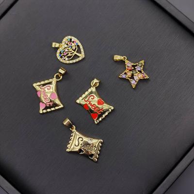 China IEAR Cute Real Source Fashion Jewelry Supplier 2021 Wholesale Women Customized Jewelry Accessories Pendants For Necklace for sale