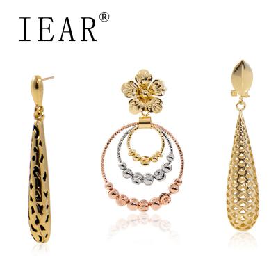 China Wholesale 2021 fashion hollow earrings 18k gold IEAR leopard print earrings TRENDY earrings for sale