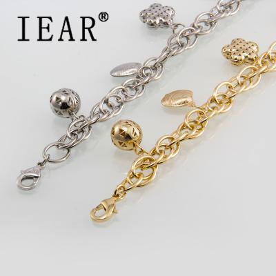 China CLASSIC IEAR in stock jewelry wholesale bangle with stars gold plated balls bangle bracelets for sale