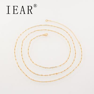 China Fashion CLASSIC Jewelry Good Quality IEAR Waist Chain Custom Gold Plated 18K Waist Beads Belly Chain No Fading Jewelry Belly Chain for sale