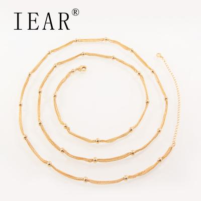 China Fashionable Wholesale Women Waist Chain Jewelry IEAR Custom Jewelry Belly Chain Non Fade Non Fade Jewelry Waist Chain Gold Plated for sale