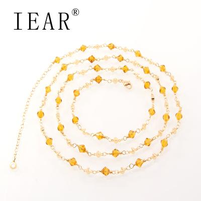 China IEAR CLASSIC Gold Plated Jewelry Suppliers Wholesalebeads Chain Waist Chain Beads Belly Chain Waist Chain for sale