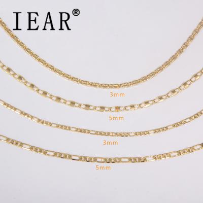 China Hiphop IEAR Size Class Gold Chain Necklace Unique Unique African Necklaces Fashion Chain Jewelery for sale