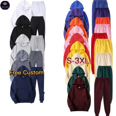 China Wholesale Breathable Sweatpants And High Quality Custom Casual European And American Pullover Hoodie Set 2 Piece Sets For Men for sale