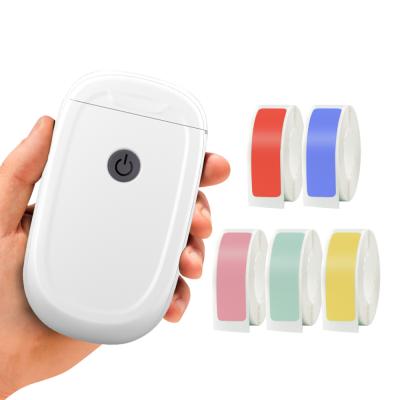 China Wireless Portable Color Printer P11 Mini Color Pocket Paper Label Thermal Home Office School Label Printer for sale